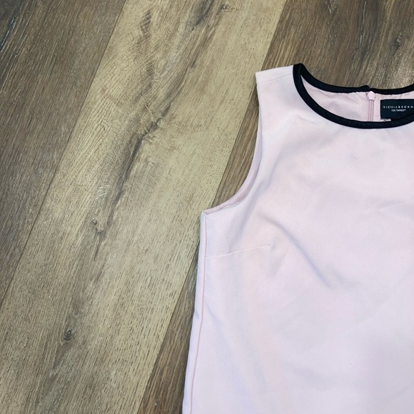 Victoria Beckham Sleeveless Dress Lined Pockets Outfit Spring Easter Size Large - Picture 4 of 13